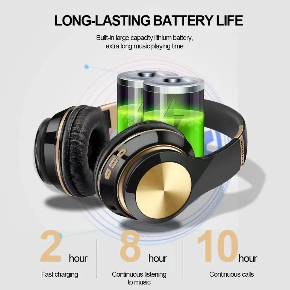 5.0 Gaming T5 Music Foldable Headphones