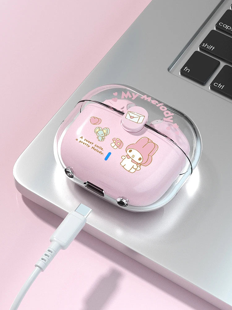 Kuromi Kawaii Wireless Headphones - Hello Kitty