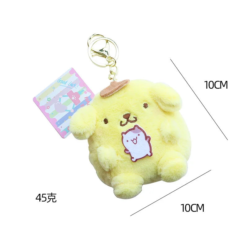 Sanrio Melody Plush Purse Keychain Hello Kitty