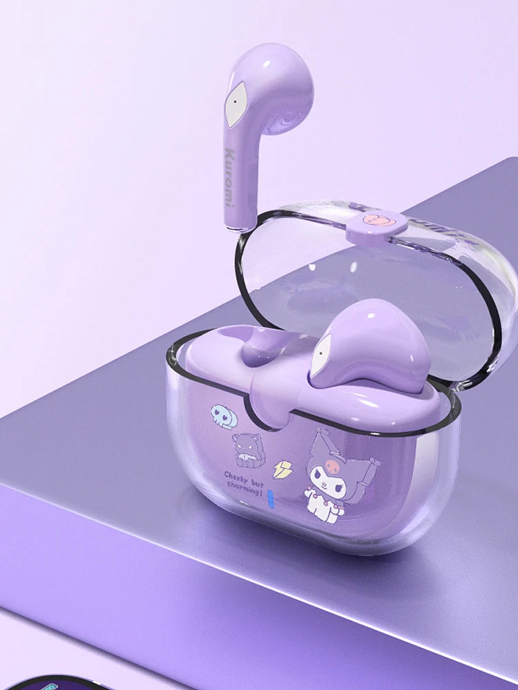 Kuromi Kawaii Wireless Headphones - Hello Kitty