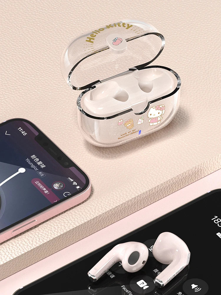 Kuromi Kawaii Wireless Headphones - Hello Kitty