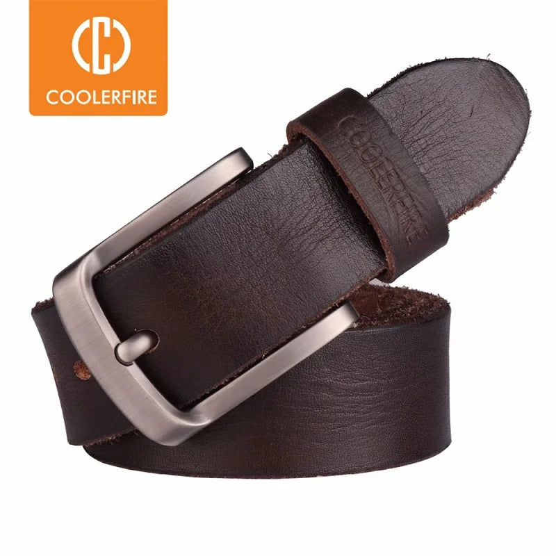 CCOOLERFIRE Pin Buckle Leather Belts