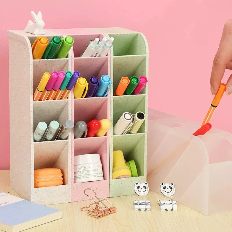 Pencil Makeup Kawaii Desktop Organizer