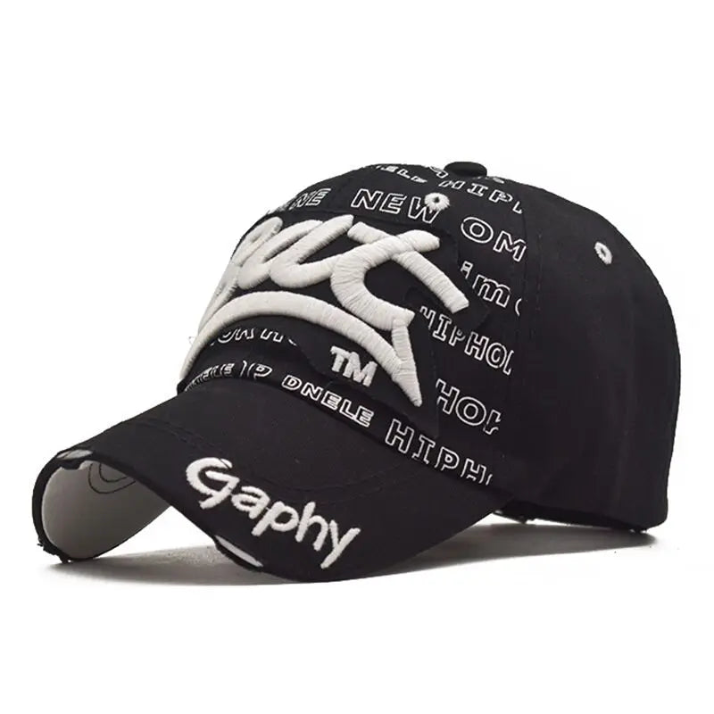 Embroidery Baseball Cotton Snapback Hat