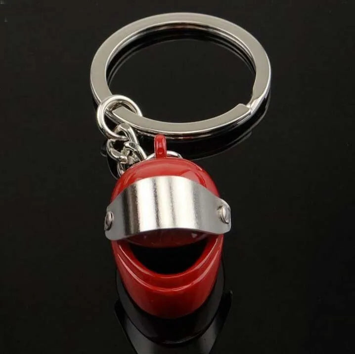 Motorcycle Helmet Key Chain