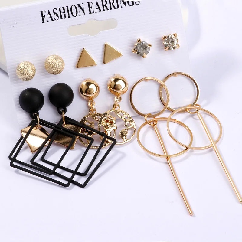 Tassel Pearl Bohemian Fashion Earrings