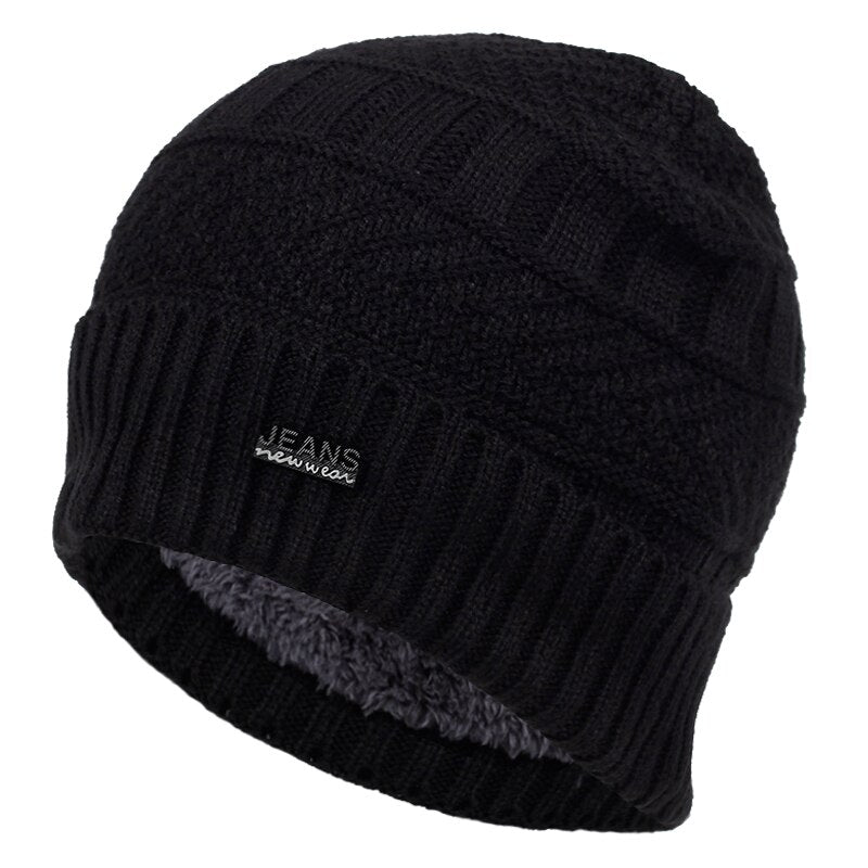 Wool Velvet Thick Hip Hop Beanie