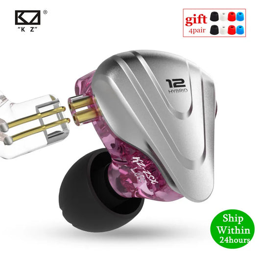 KZ ZSX Terminator 5BA+1DD HIFI Metal Headset