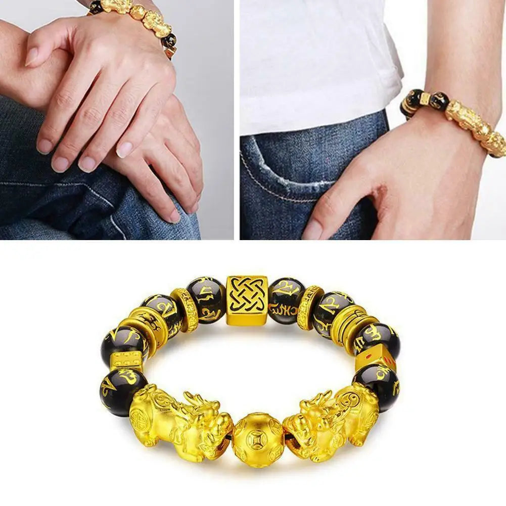 Pixiu Guardian Bracelet Bring Luck Wealth