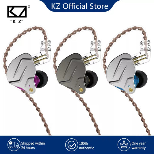 KZ ZSN Pro Metal Earphones 1BA+1DD