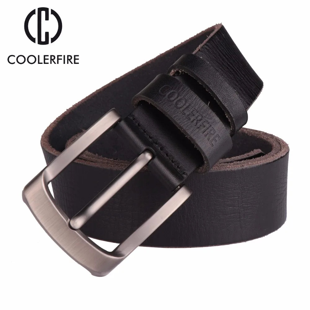 CCOOLERFIRE Pin Buckle Leather Belts