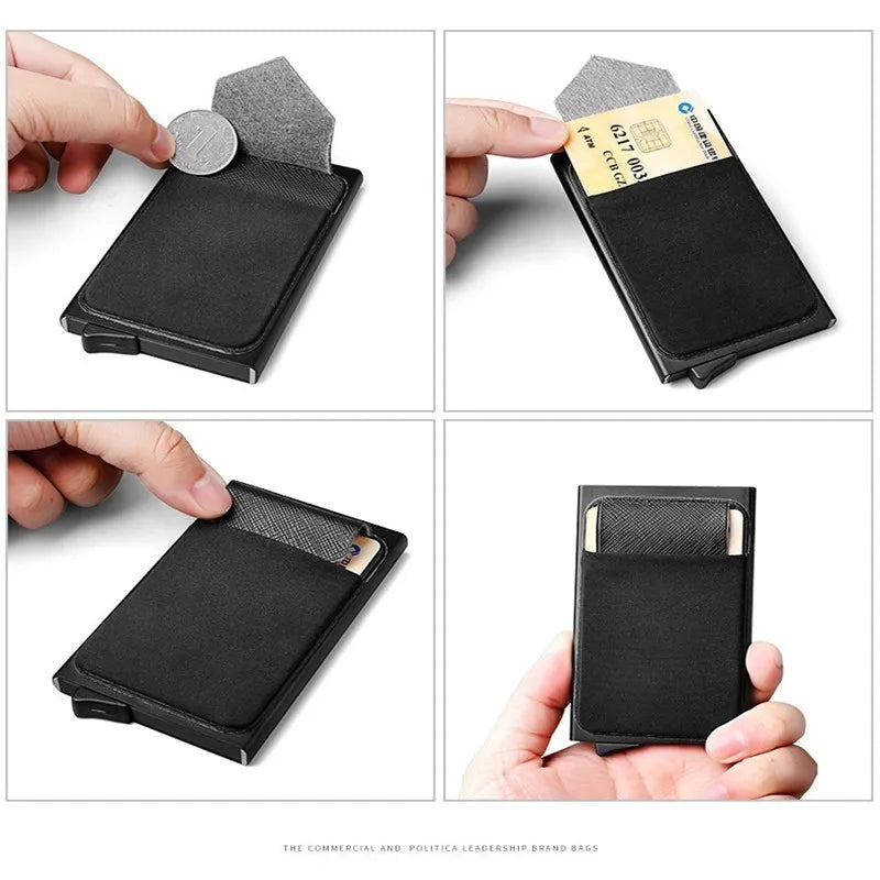 Anti-theft ID Credit Card Holder