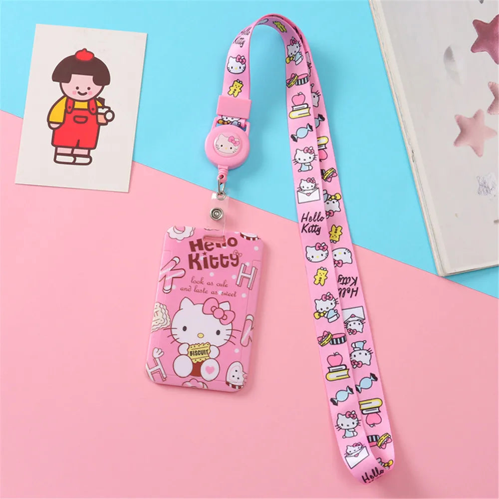 Hello Kitty ID Card Holder Kawaii Animal