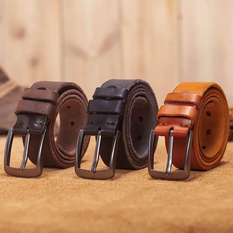 VAMOS KATOAL Retro Top Quality Leather Belts