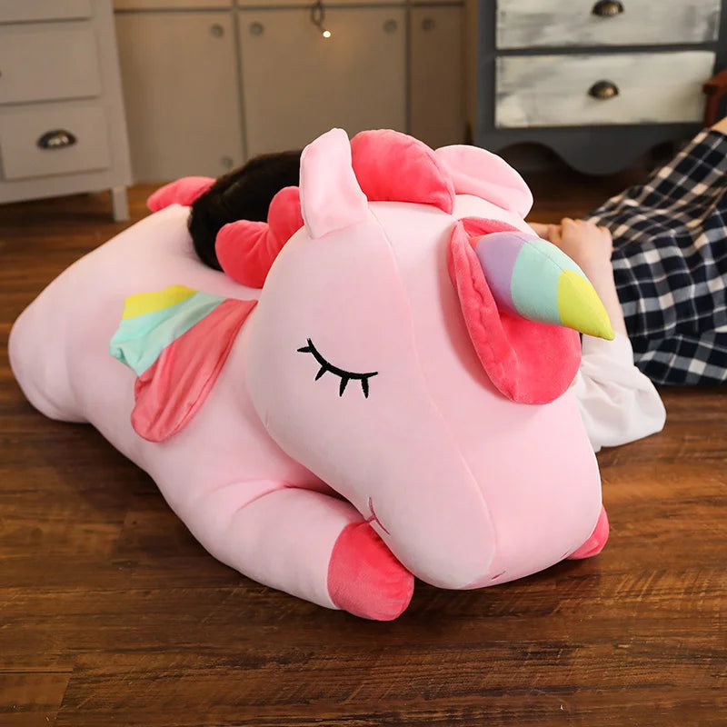 Kawaii Giant Unicorn Soft Dolls Pillow