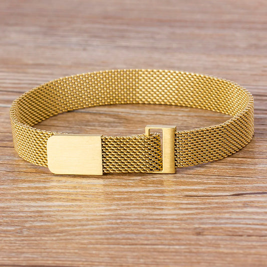 Magnetic Mesh Strap Bracelets