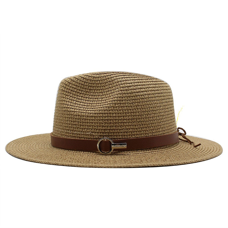 Straw Beach Casual Panama Hat