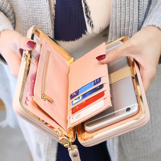 Box Wallets Card Holder Mobile handbag