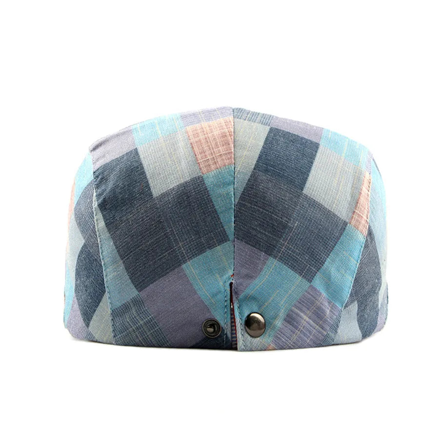 Classic Englad Style Plaid Berets Caps