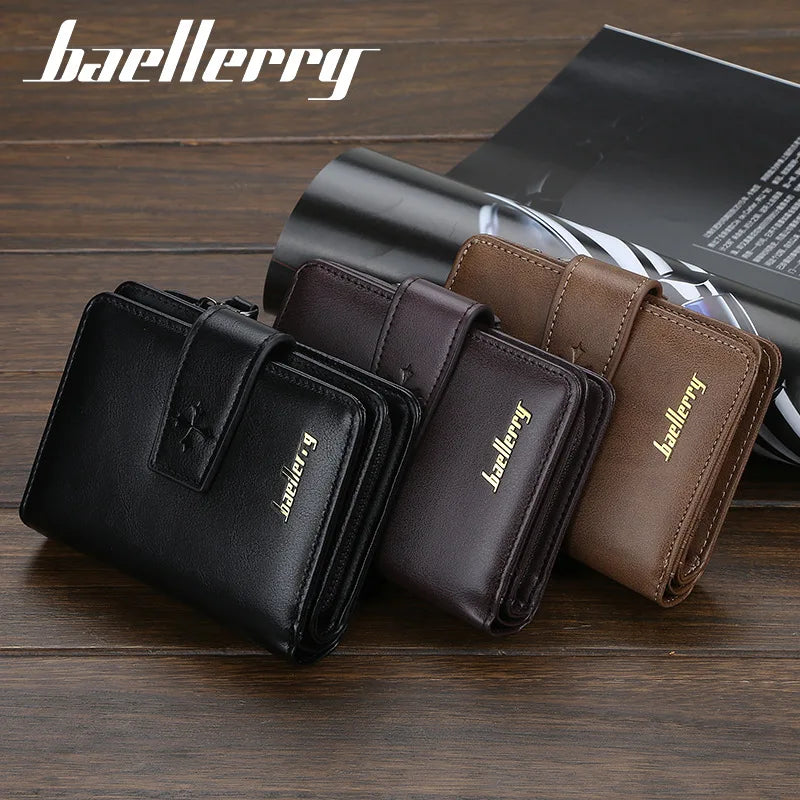 New Business Zipper Men Wallets