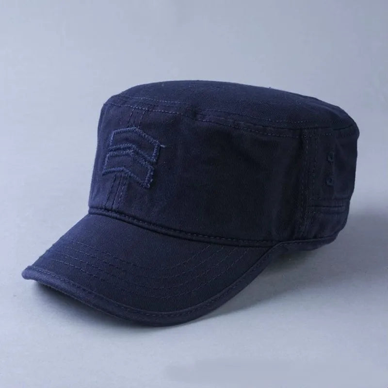 Plus Size Top Quality Cotton Peaked Caps