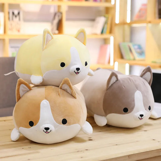 Corgi Dog Plush Animal Pillow