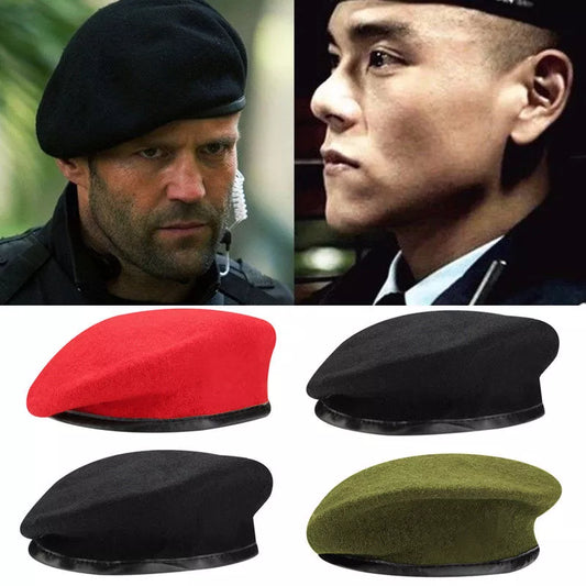 Unisex Breathable Pure Wool Beret Hats