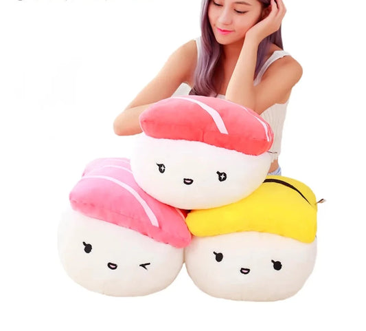 Sushi plush toy Japanese pillow kawaii