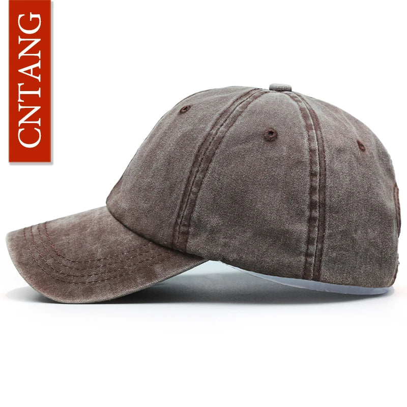 Casual Cotton Baseball Snapback Cap