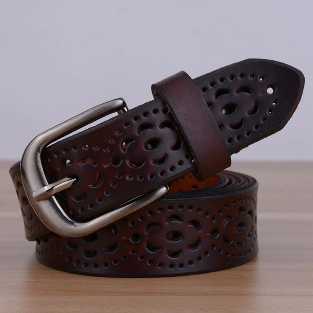 Genuine Leather Belt for Woman