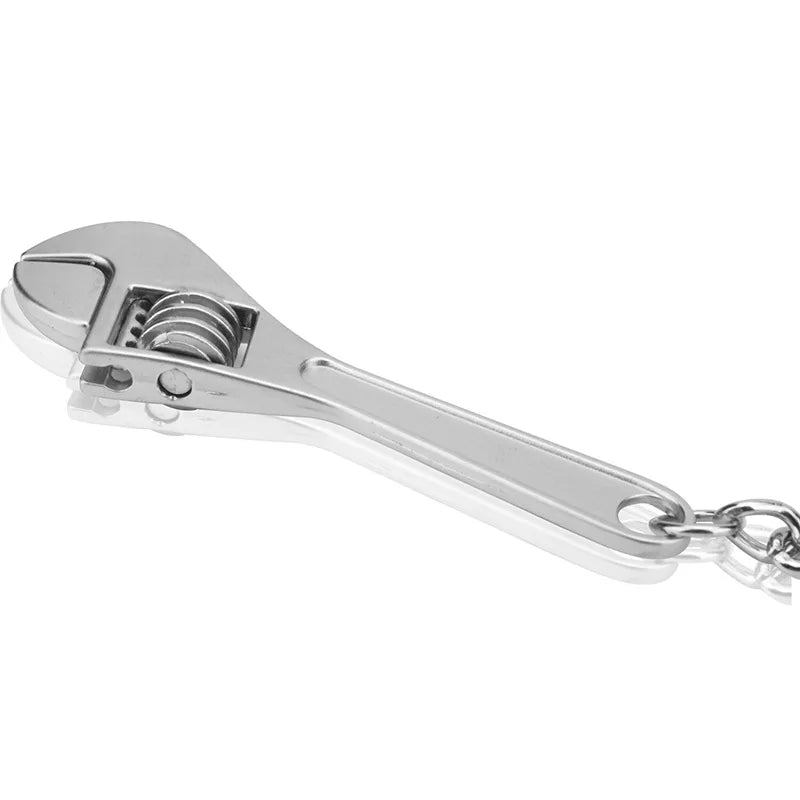 Small opening mobile activity wrench keychain