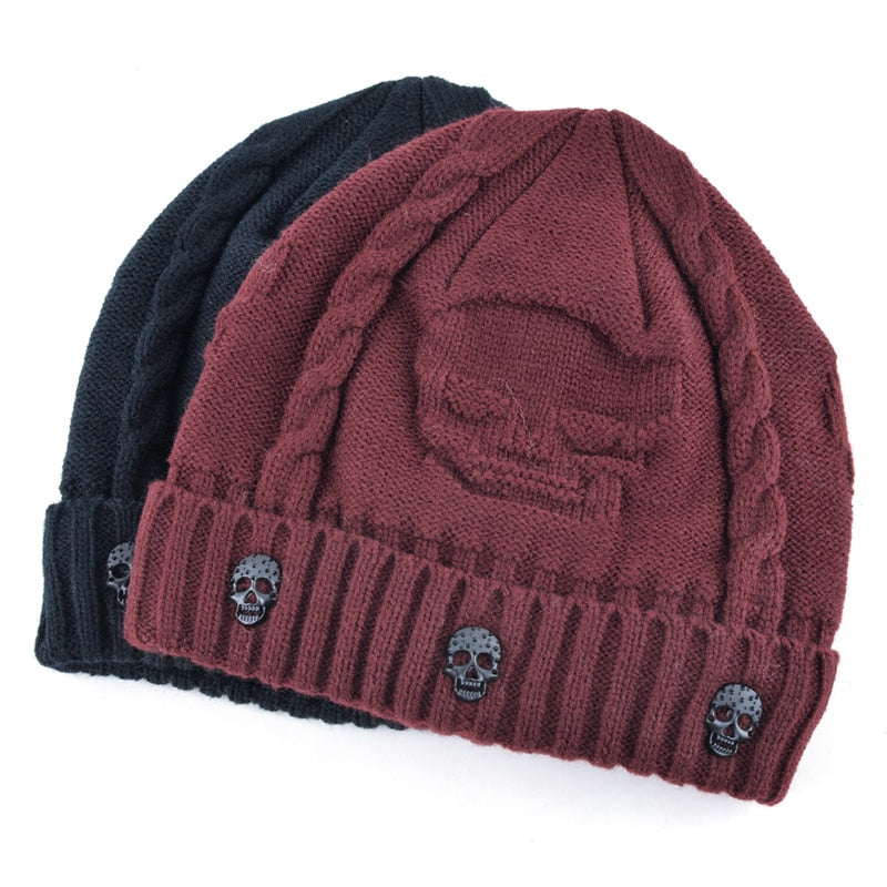 Beanies  Wool Velvet  Hip-hop