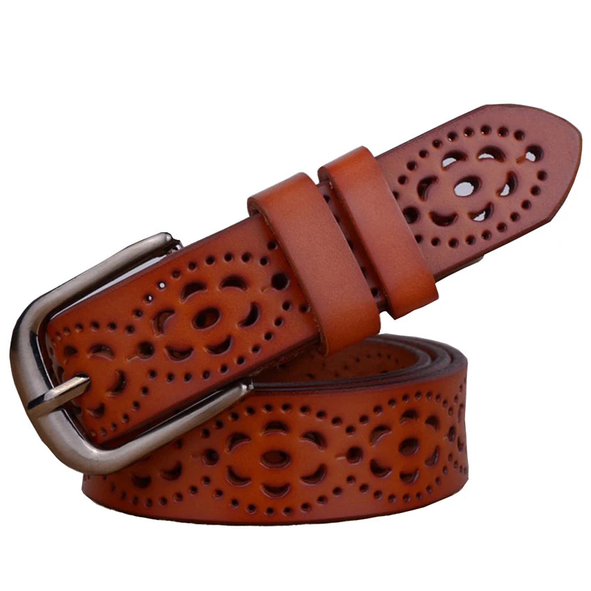 Genuine Leather Belt for Woman