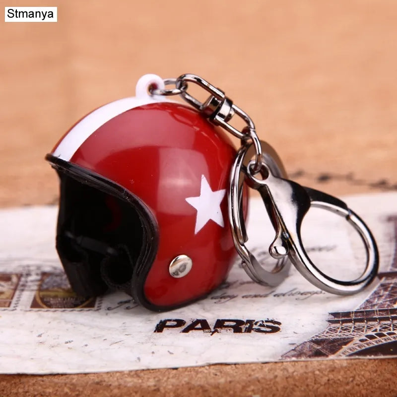 Motorcycle Helmets Key Chain