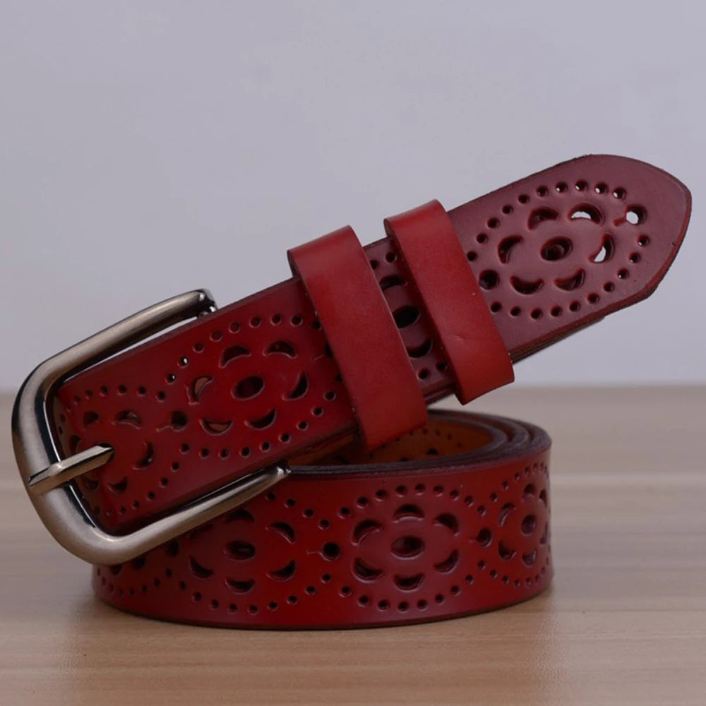 Genuine Leather Belt for Woman