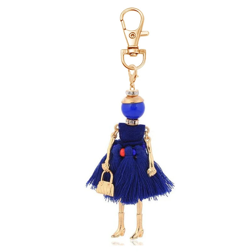 statement fashion women keychain