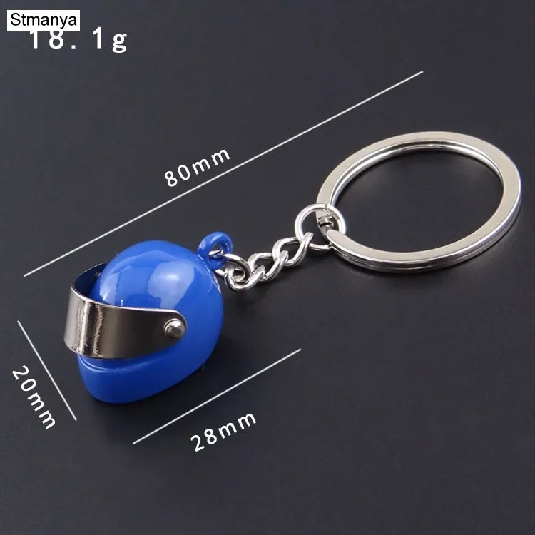 Motorcycle Helmet Key Chain