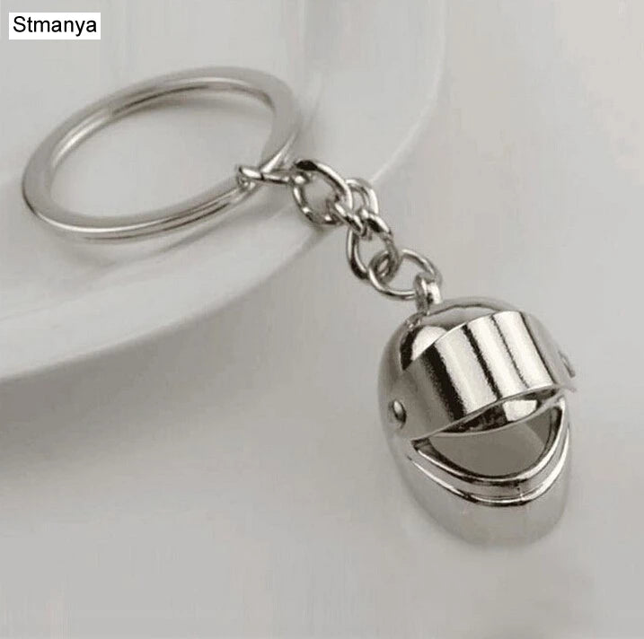 Motorcycle Helmet Key Chain