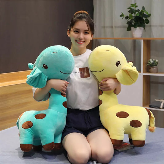 Kawaii Giraffe Plush Toys Deer Dolls