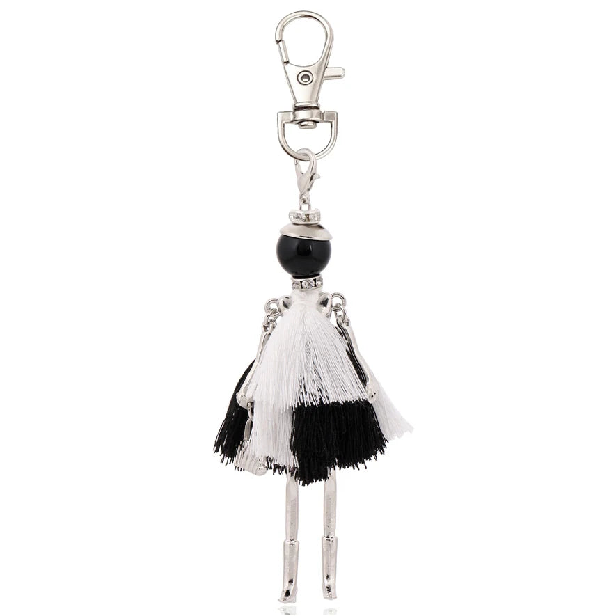 statement fashion women keychain