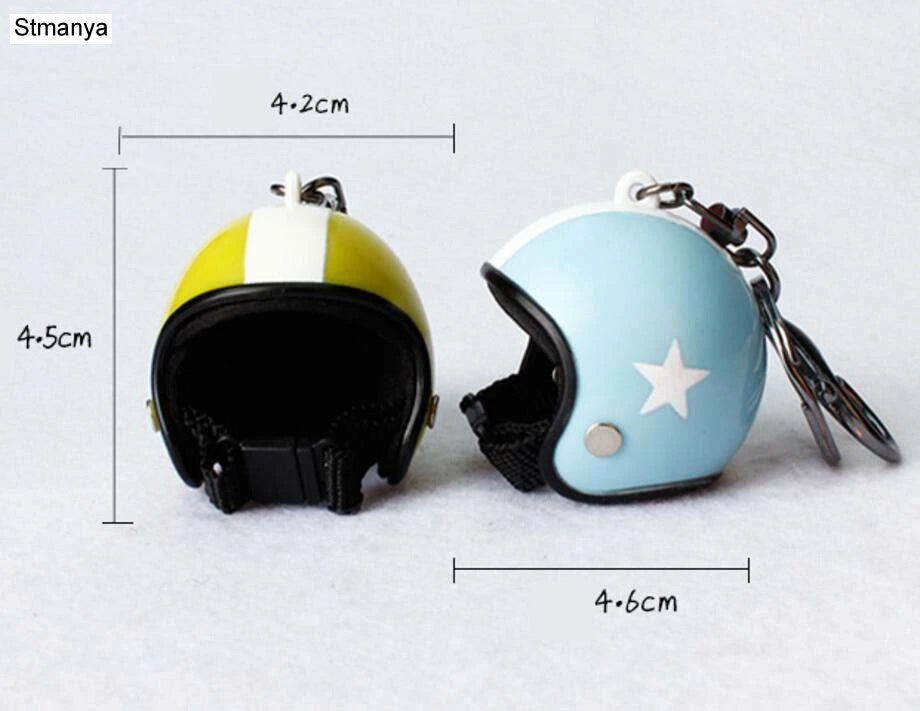 Motorcycle Helmets Key Chain