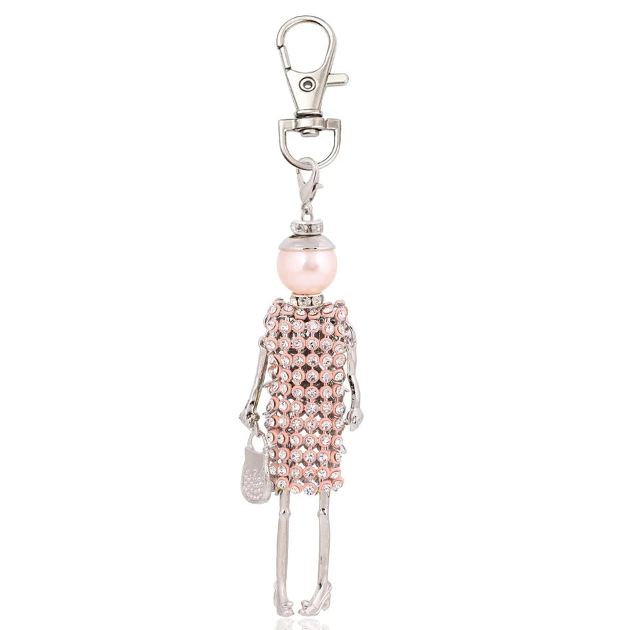 statement fashion women keychain