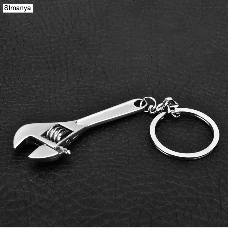 Small opening mobile activity wrench keychain