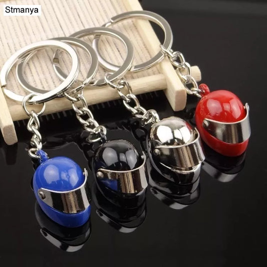 Motorcycle Helmet Key Chain