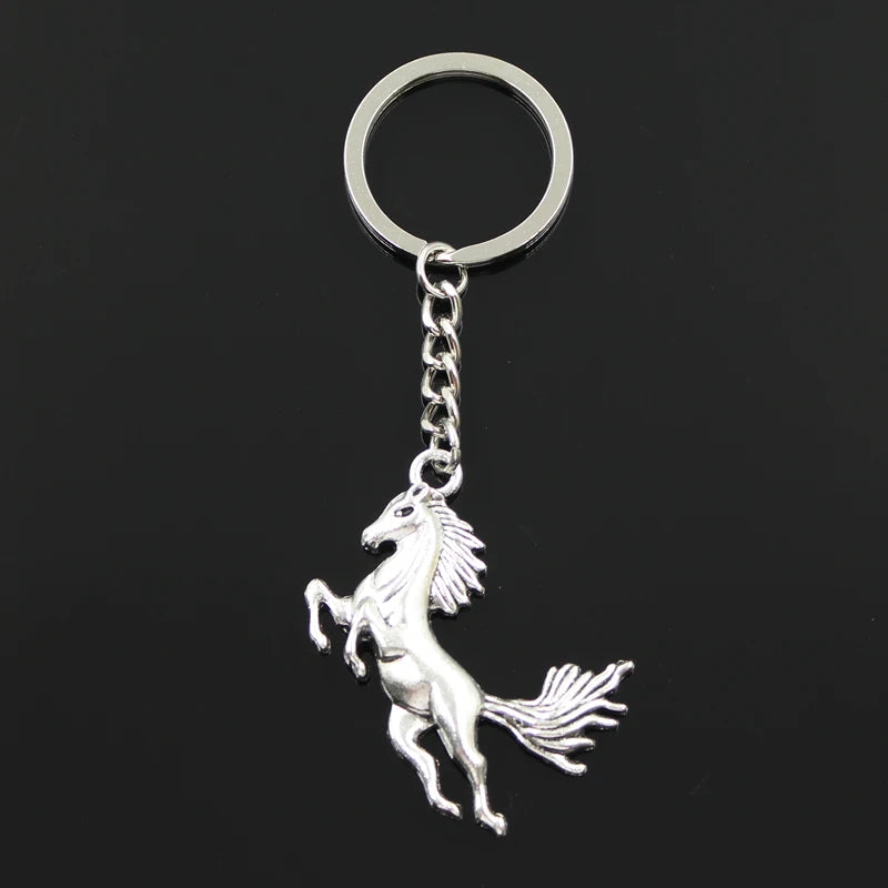 Metal Key Chain - Running Horse