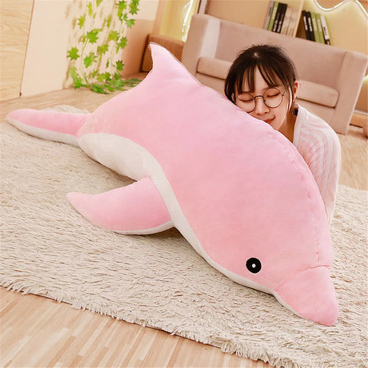 Dolphin Down Cotton Animal Pillow