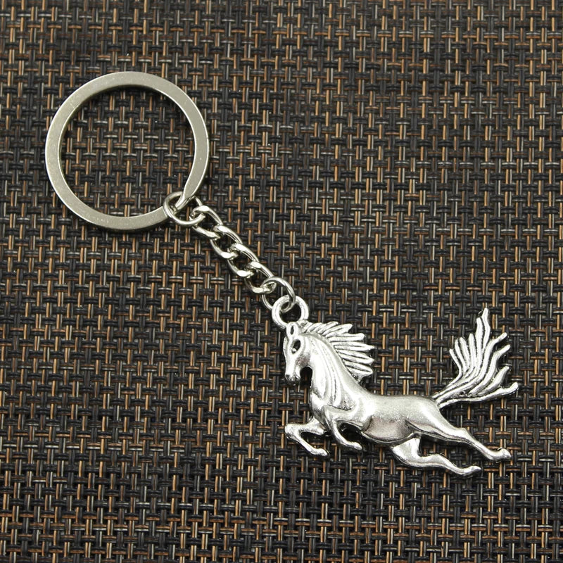 Metal Key Chain - Running Horse