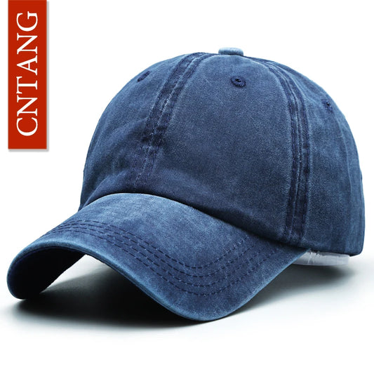 Casual Cotton Baseball Snapback Cap