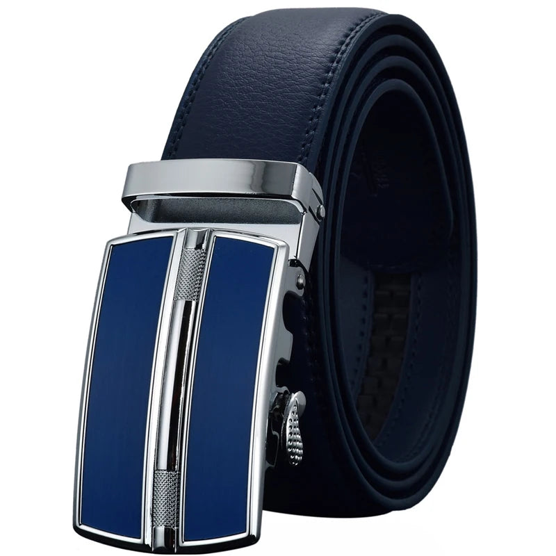 Automatic Buckle Leather Belts