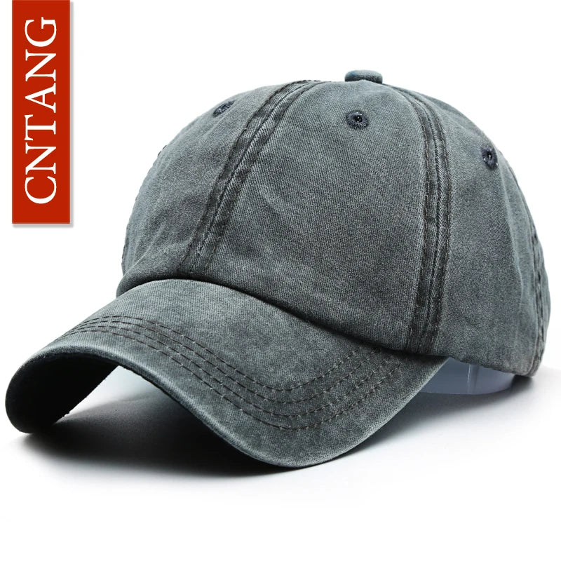 Casual Cotton Baseball Snapback Cap